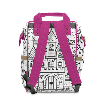 Castle Dreams Coloring Backpack