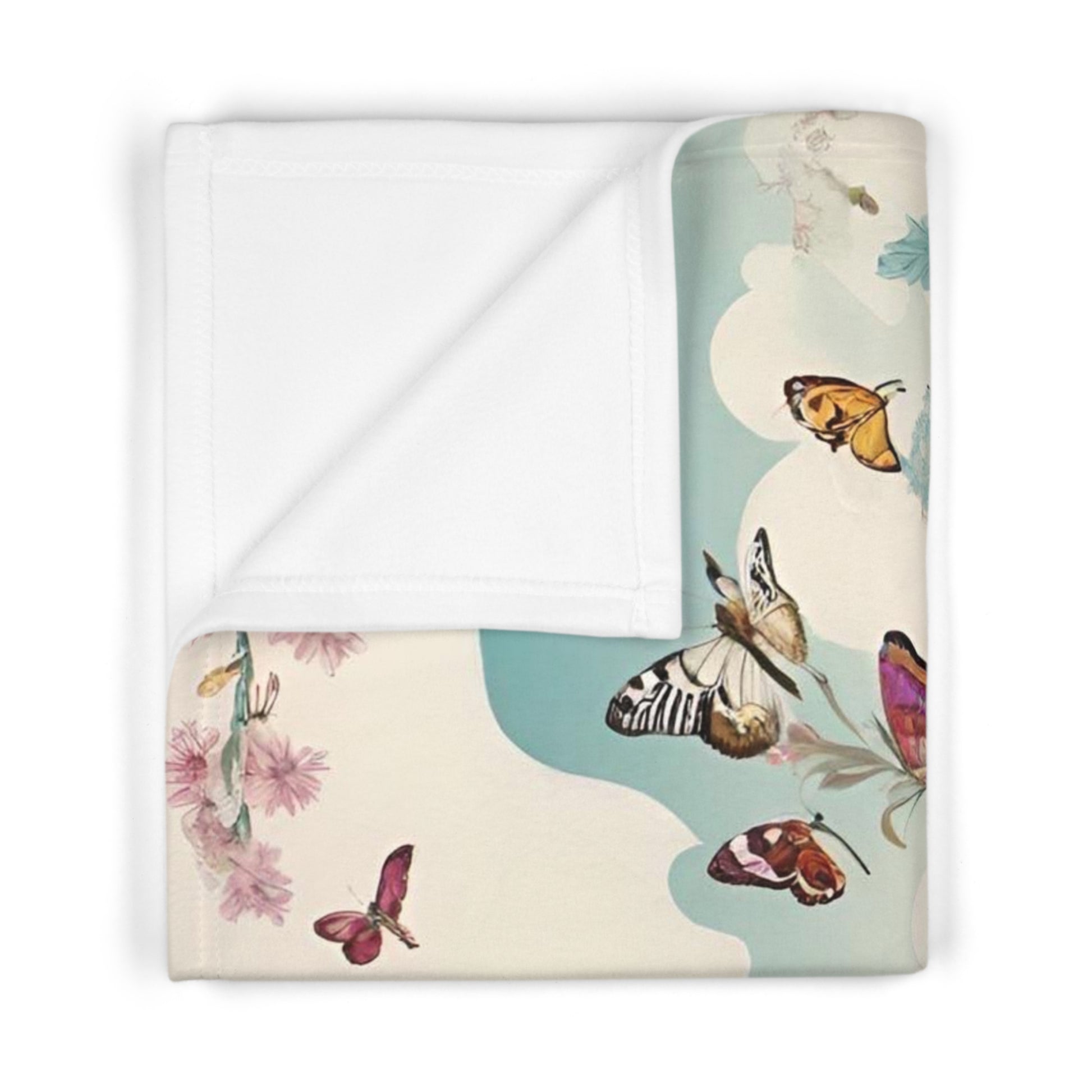 Giraffe Oasis Baby Blanket