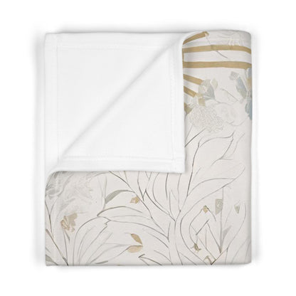 Deer Printed Baby Blanke