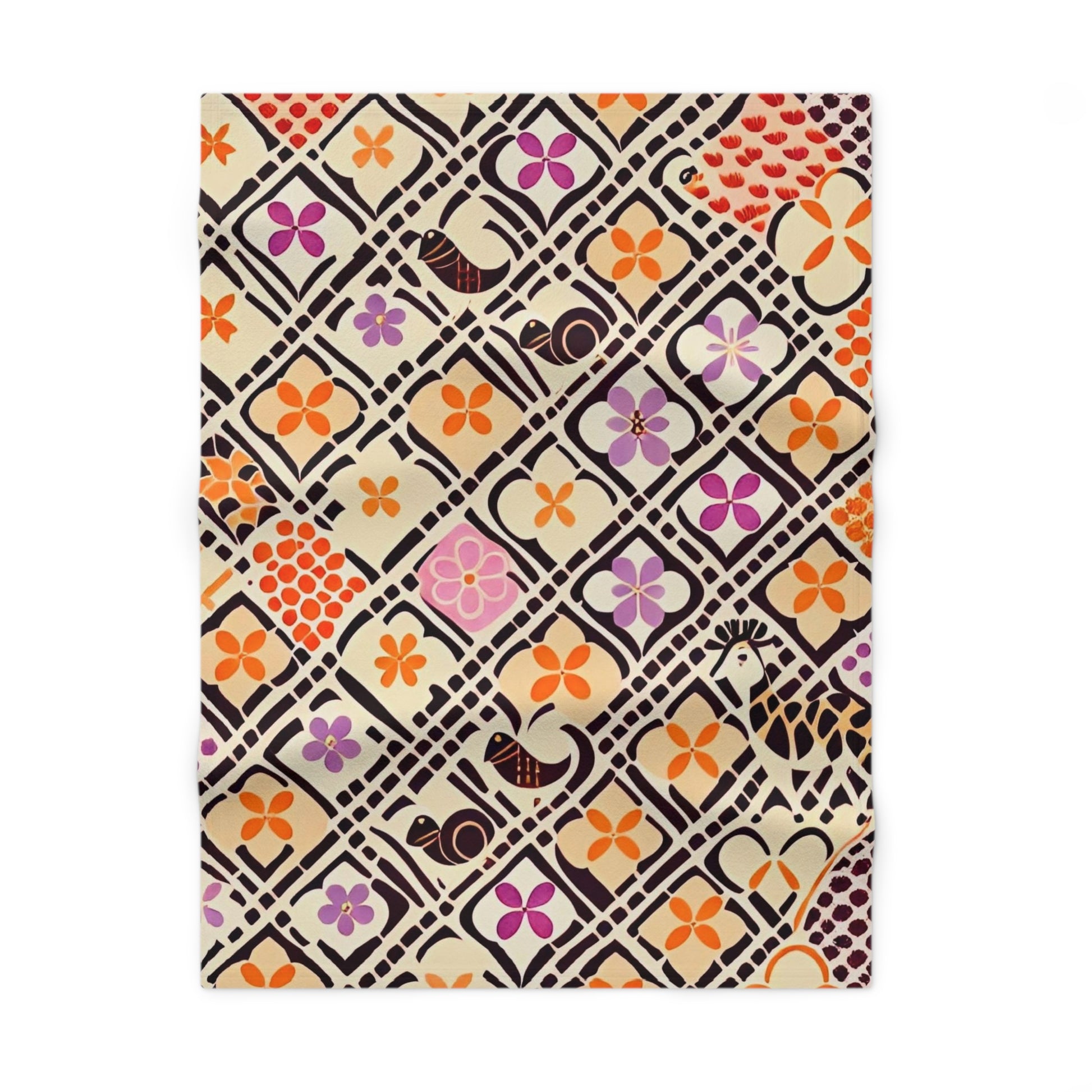 Personalized Animal Baby Blanket