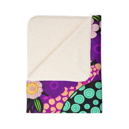 Bazzo Bird Fleece Sherpa Blanket