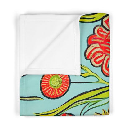 Flower Design Blanket