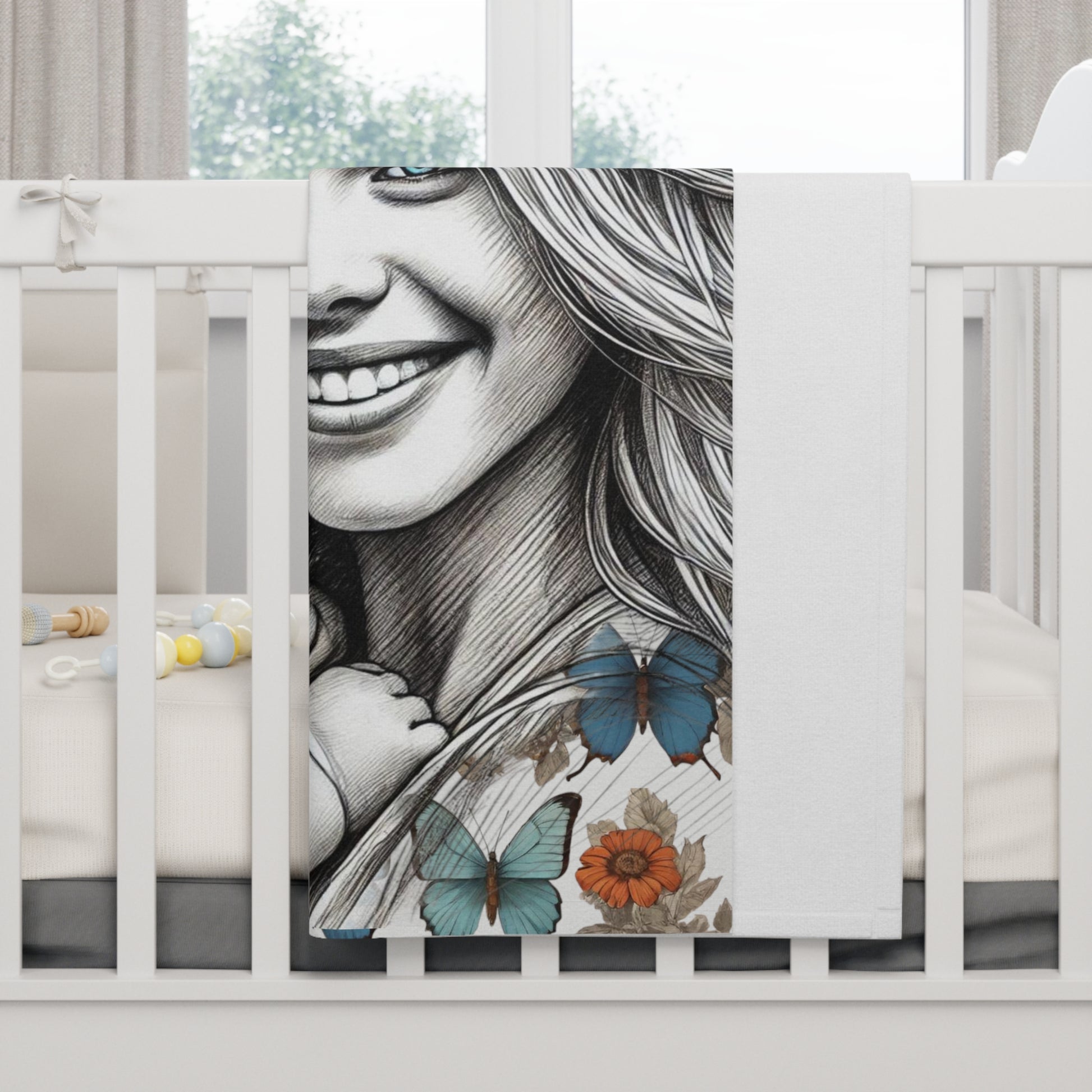 Captivating 2 Personalized Baby Blanket