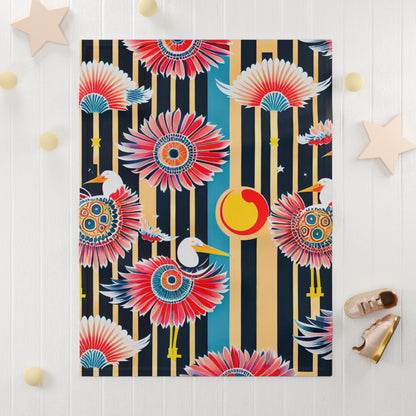 Duck Fiesta Baby Blanket