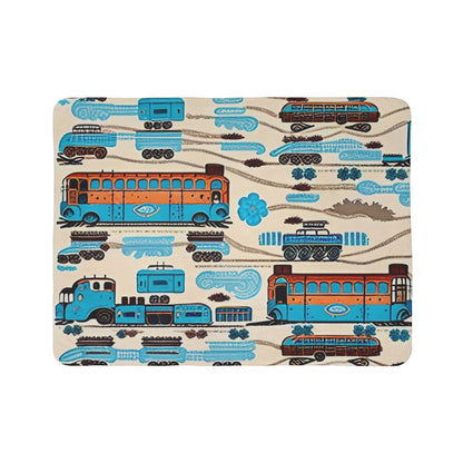 All Aboard Fleece Sherpa Blanket