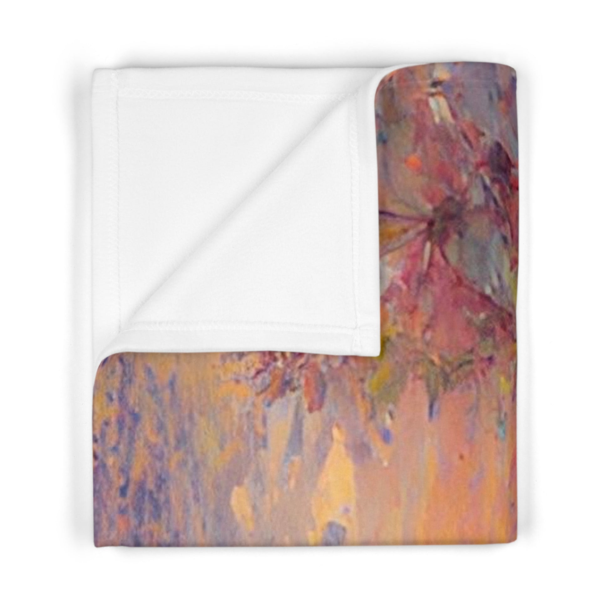 Personalized Sunset on the Mount Baby Blanket Gift