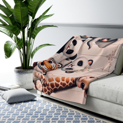 Blessed Family Fleece Blanket