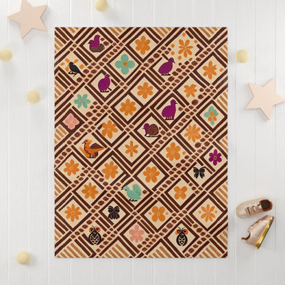Ezzie Boo Cotton Baby Blanket