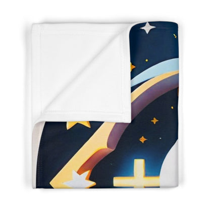 Childlike Faith Personalized Baby Blanket