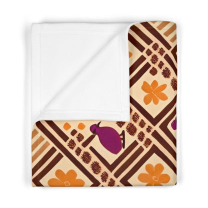 Ezzie Boo Cotton Baby Blanket