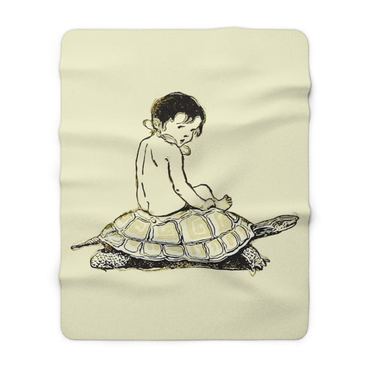 Water Babe Sherpa Fleece Blanket