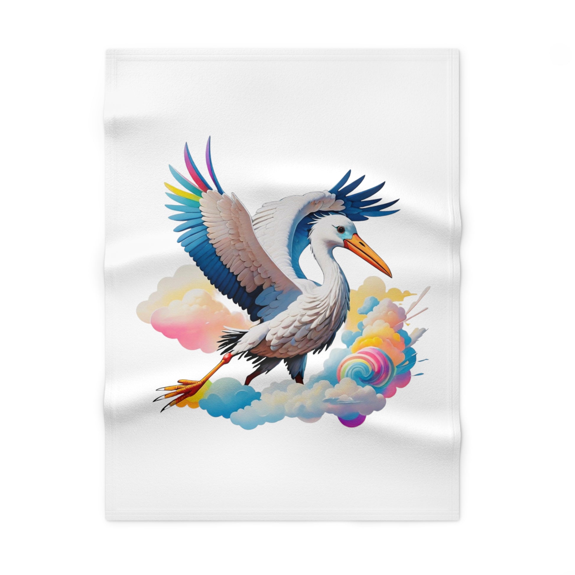 Cloud Borne Baby Blanket 