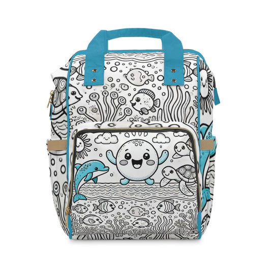 Ocean Scenes Diaper Bag