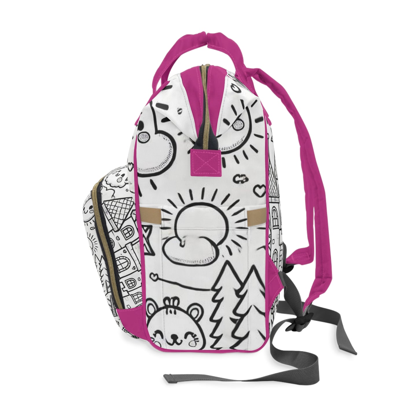 Castle Dreams Coloring Backpack