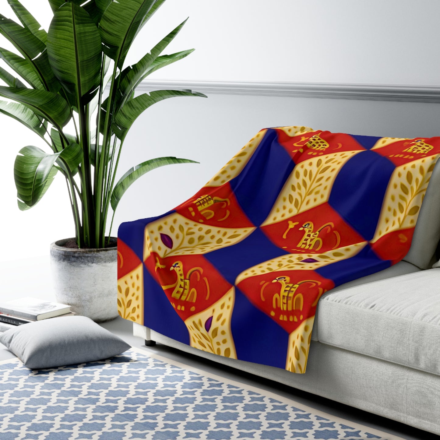 Block n Play Fleece Blanket