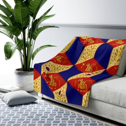 Block n Play Fleece Blanket
