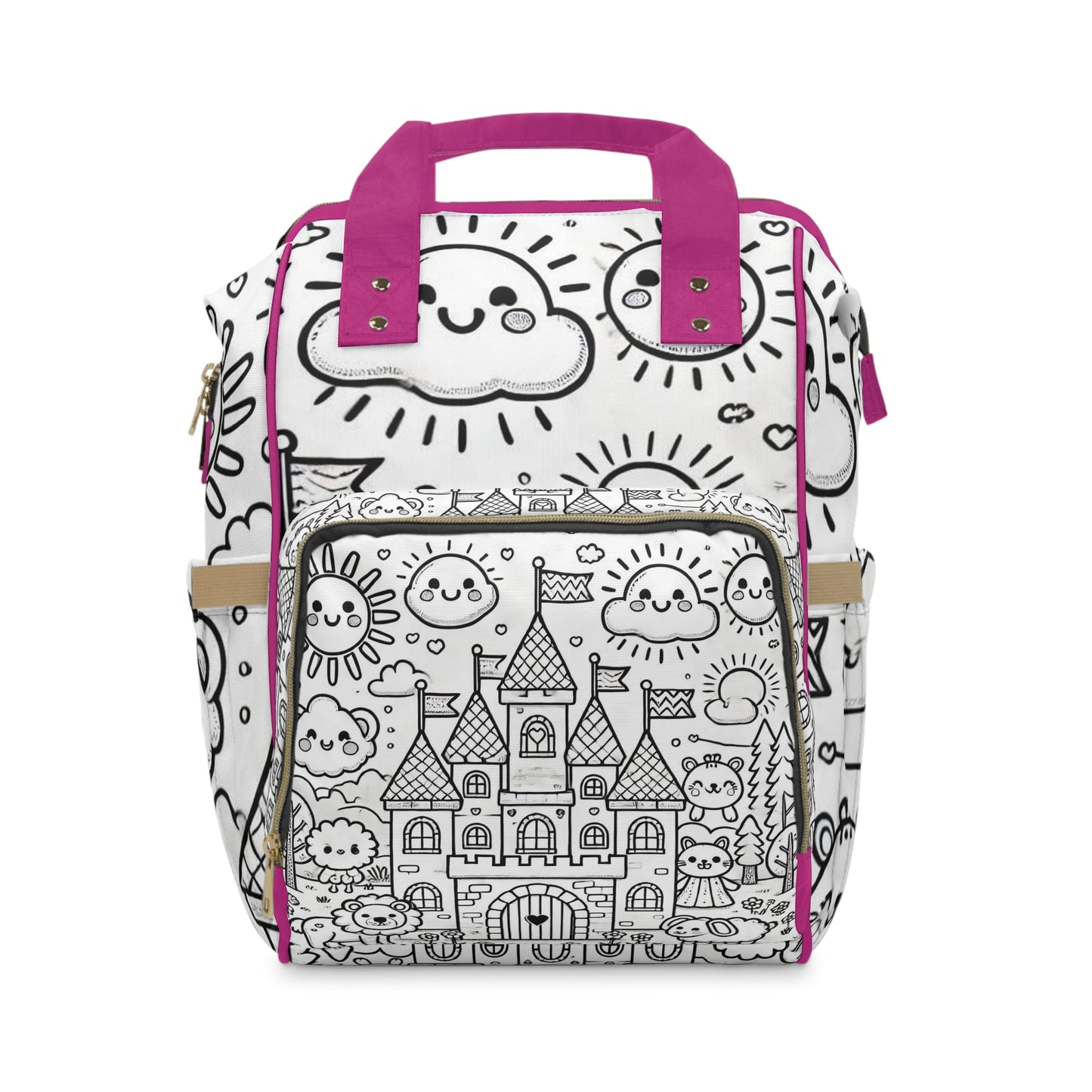 Castle Dreams Coloring Backpack