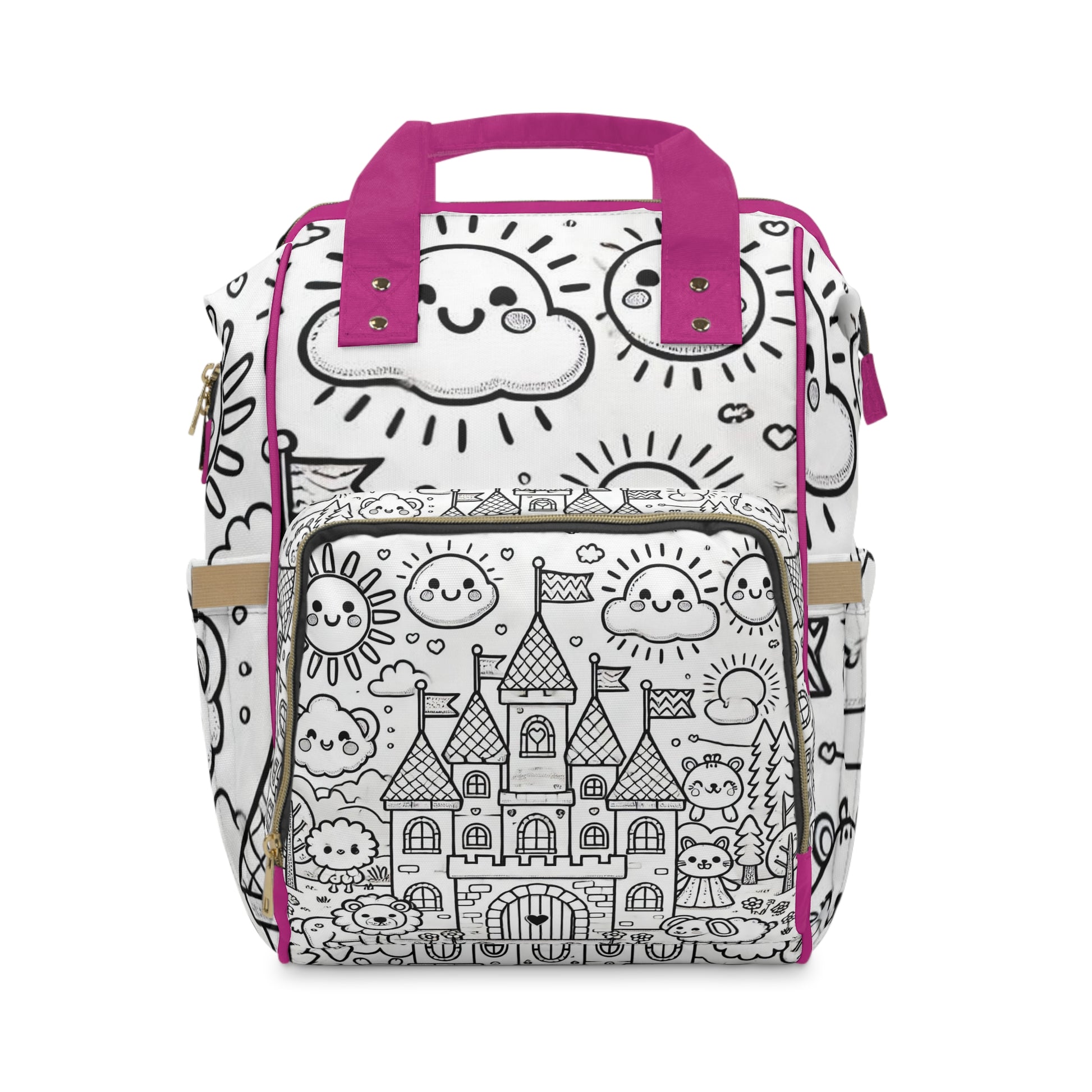 Castle Dreams Coloring Backpack