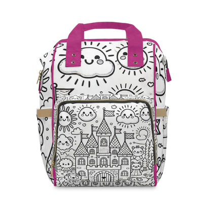 Castle Dreams Coloring Backpack