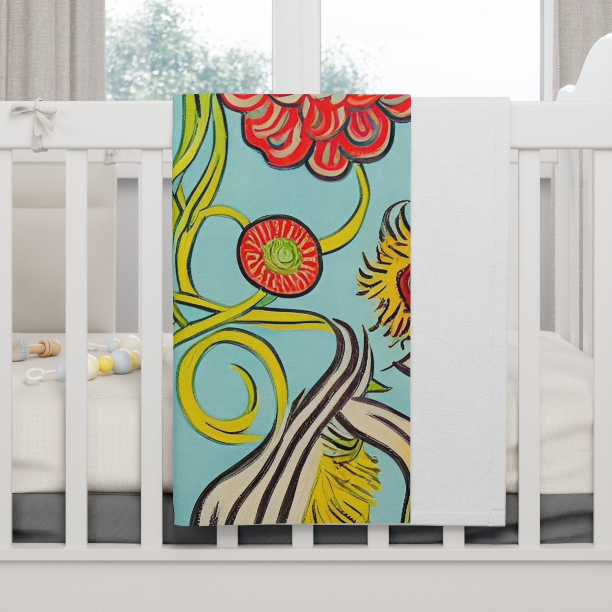 Flower Design Blanket
