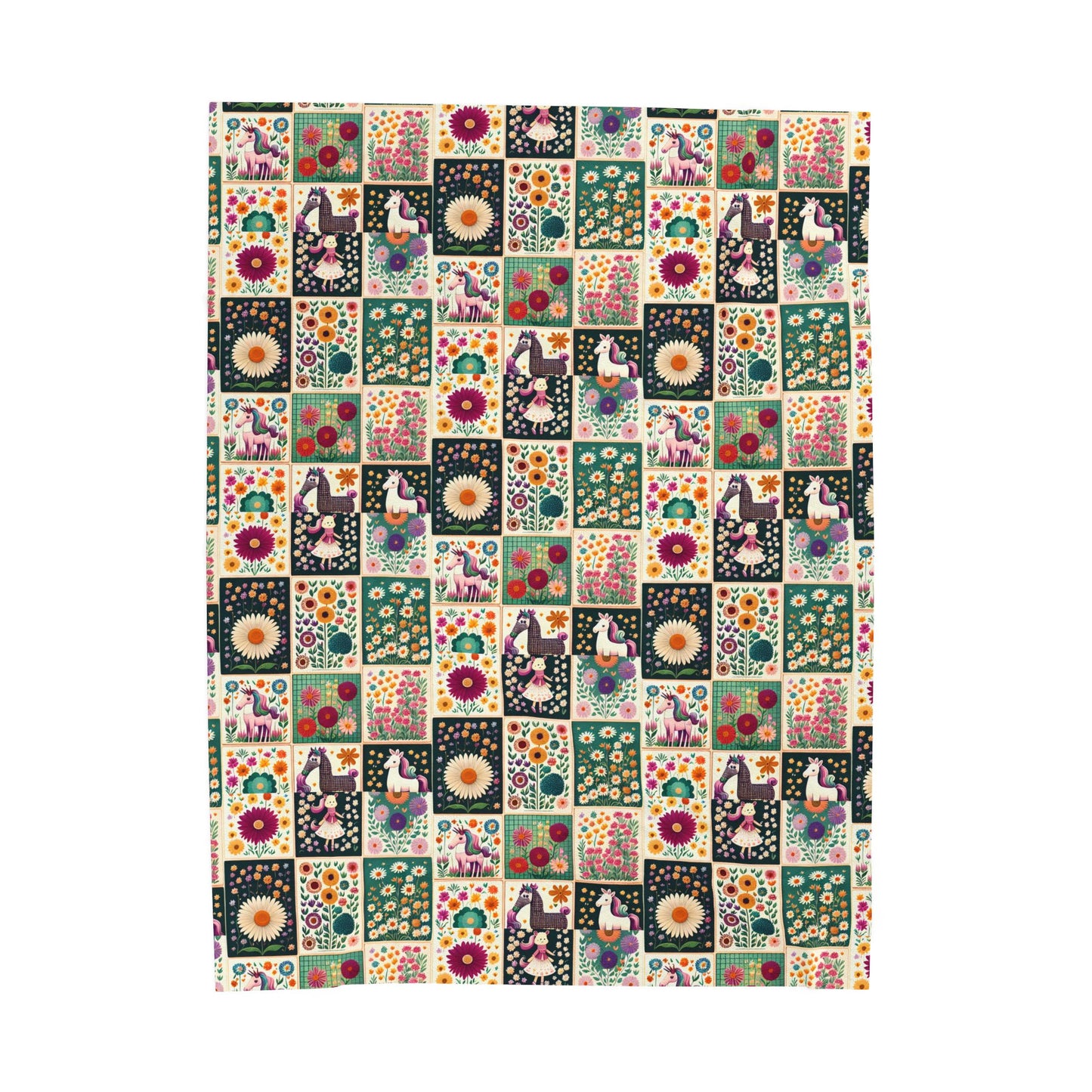 Girls Best Friend Velveteen Plush Blanket