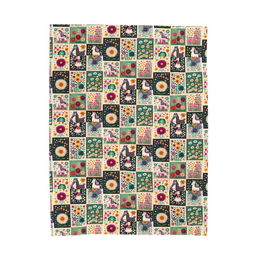 Girls Best Friend Velveteen Plush Blanket